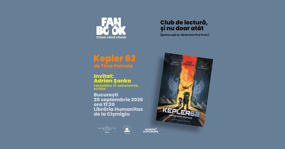 Fanbook Club #1 | 10 - 12 ani | septembrie 2026, București